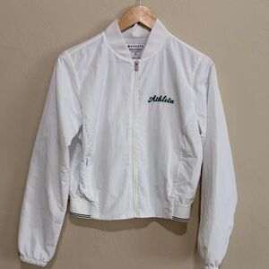 Athleta Women's CrossCourt Full Zip Bomber Jacket. Excellent Condition!
